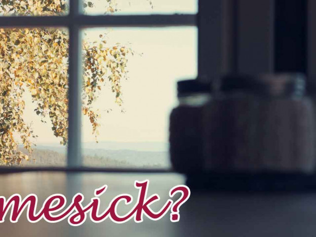 Feeling homesick?