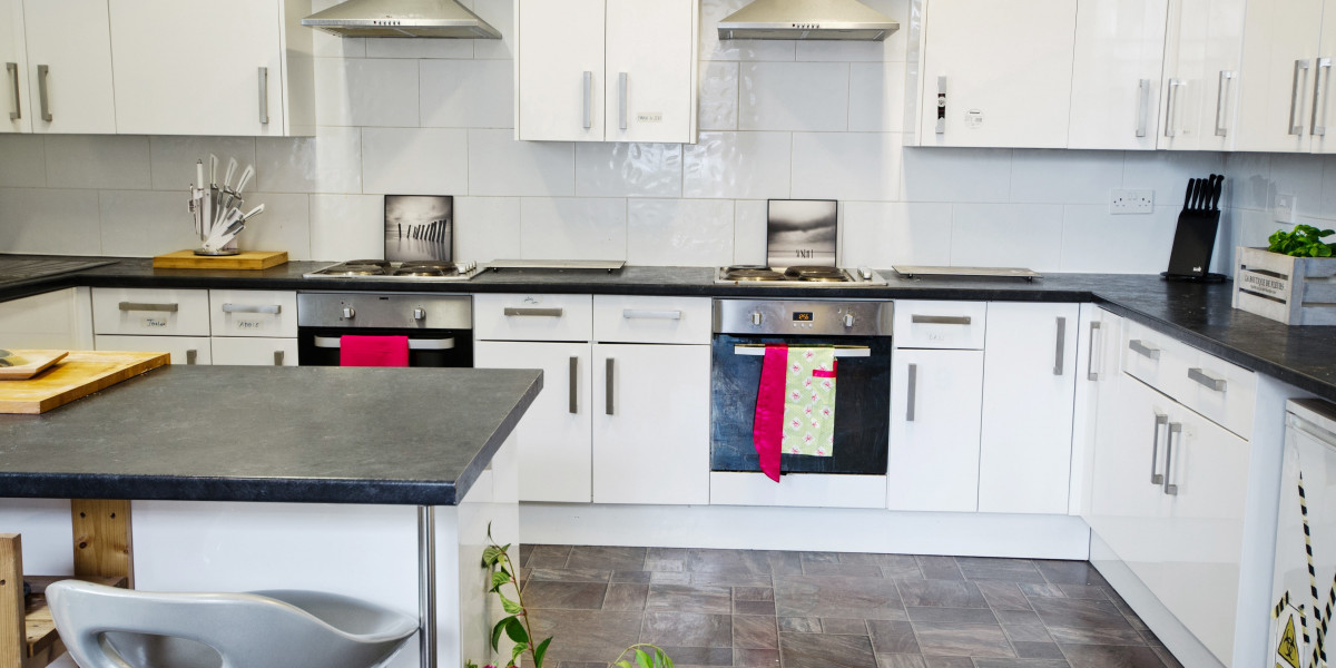 Two ovens in this shared student kitchen in Sheffield