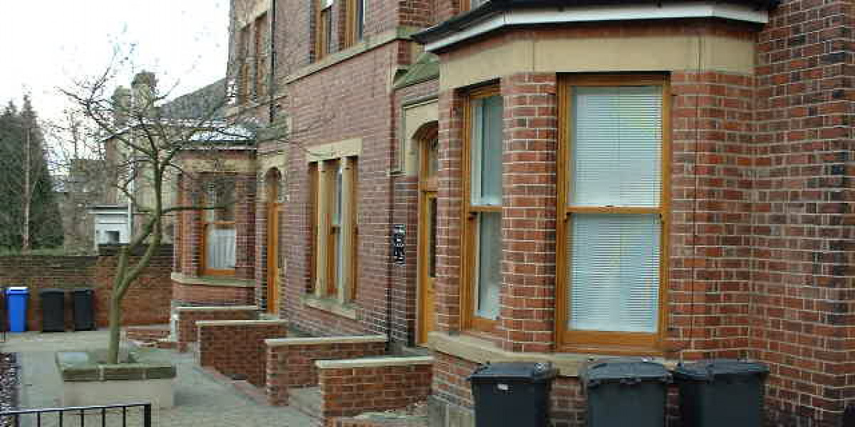 Student flats off London Road, Sheffield with front yard and bay windows