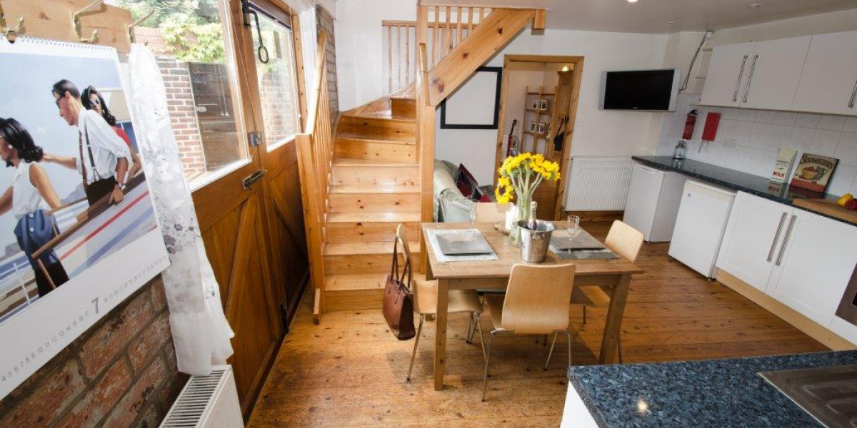 Spacious kitchen with seating area and dining table