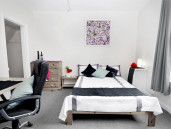 This 3 bedroom flat, rented by Sheffield Property to Let, has a large double bedroom. - Thumbnail
