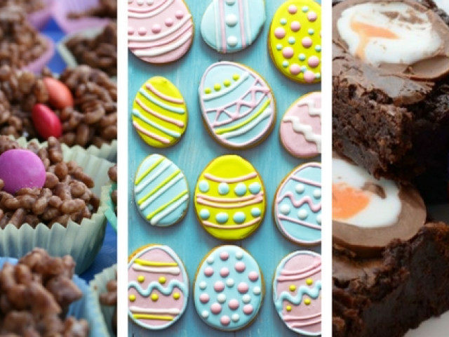 Image of Easter treats to illustrate blog from Sheffield property to Let about students in Sheffield baking in their students flats.