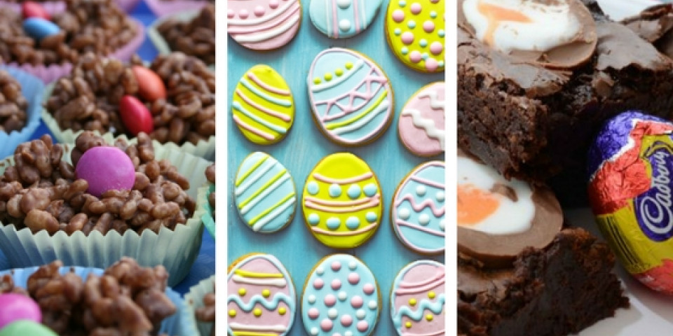 Image of Easter treats to illustrate blog from Sheffield property to Let about students in Sheffield baking in their students flats.