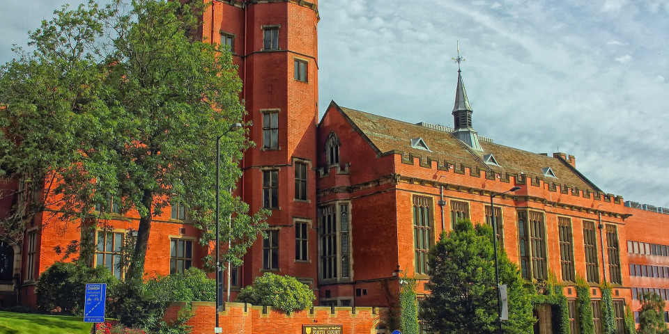 Sheffield University in Summer