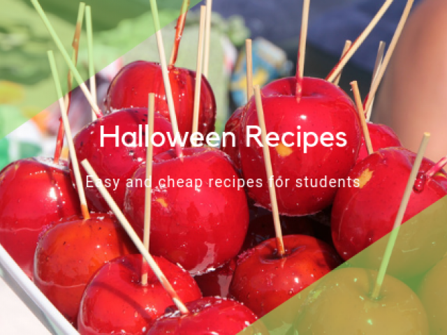 Toffee apple - Halloween recipe