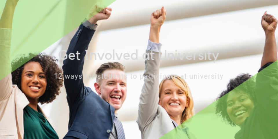 12 ways to get involved at University