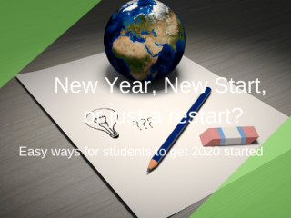 New Year, New Start, or just a restart?